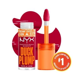 NIB NYX Duck Plump Extreme Sensation plumping gloss -14- Hall of Flame